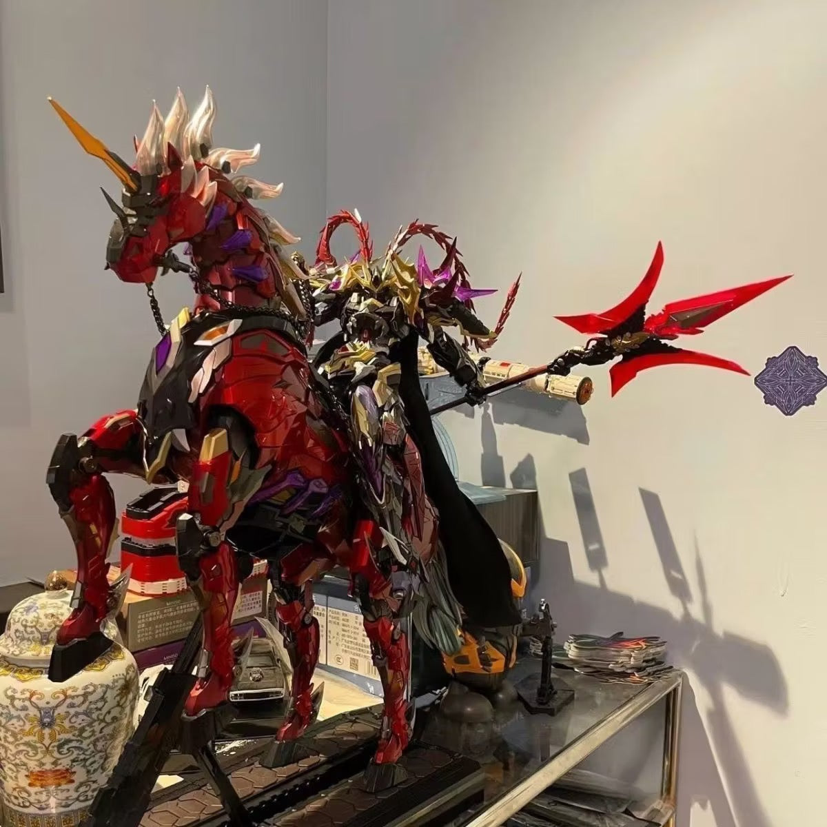 lunaverovip© Summer Must Grab Assembly Model | Zhao Yun, Lü Bu, Ao Bing, Nezha, Cao Ren, Snow White Princess & Red Frame Gundam