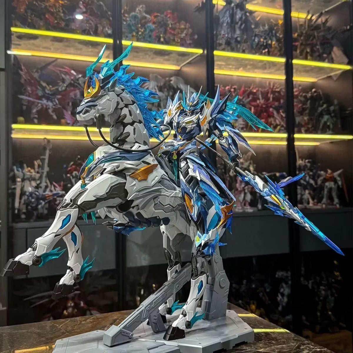 lunaverovip© Summer Must Grab Assembly Model | Zhao Yun, Lü Bu, Ao Bing, Nezha, Cao Ren, Snow White Princess & Red Frame Gundam
