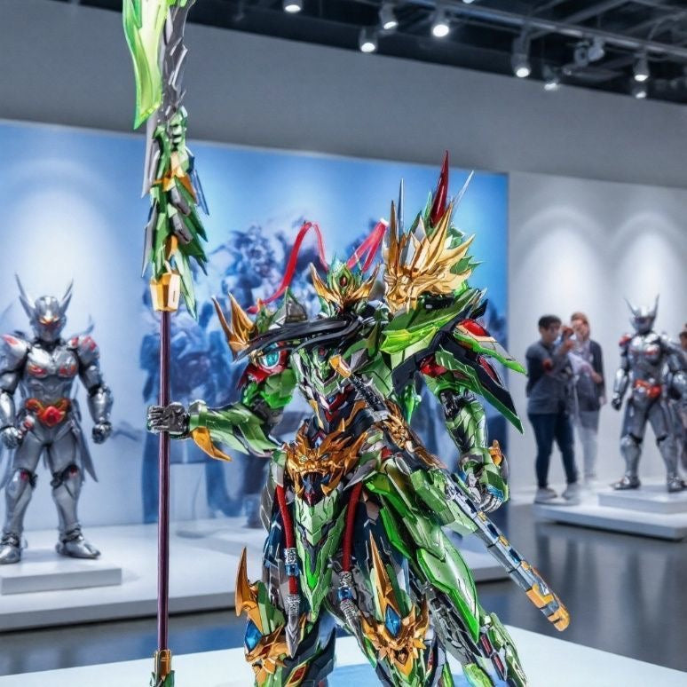 lunaverovip© Summer Must Grab Assembly Model | Zhao Yun, Lü Bu, Ao Bing, Nezha, Cao Ren, Snow White Princess & Red Frame Gundam