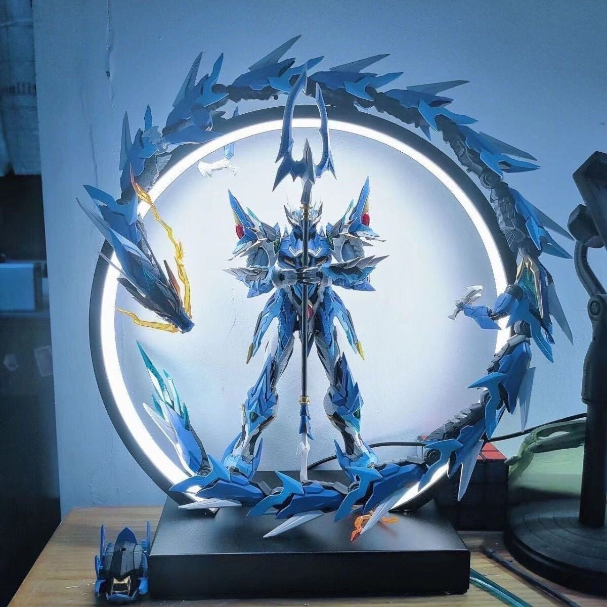 lunaverovip© Summer Must Grab Assembly Model | Zhao Yun, Lü Bu, Ao Bing, Nezha, Cao Ren, Snow White Princess & Red Frame Gundam